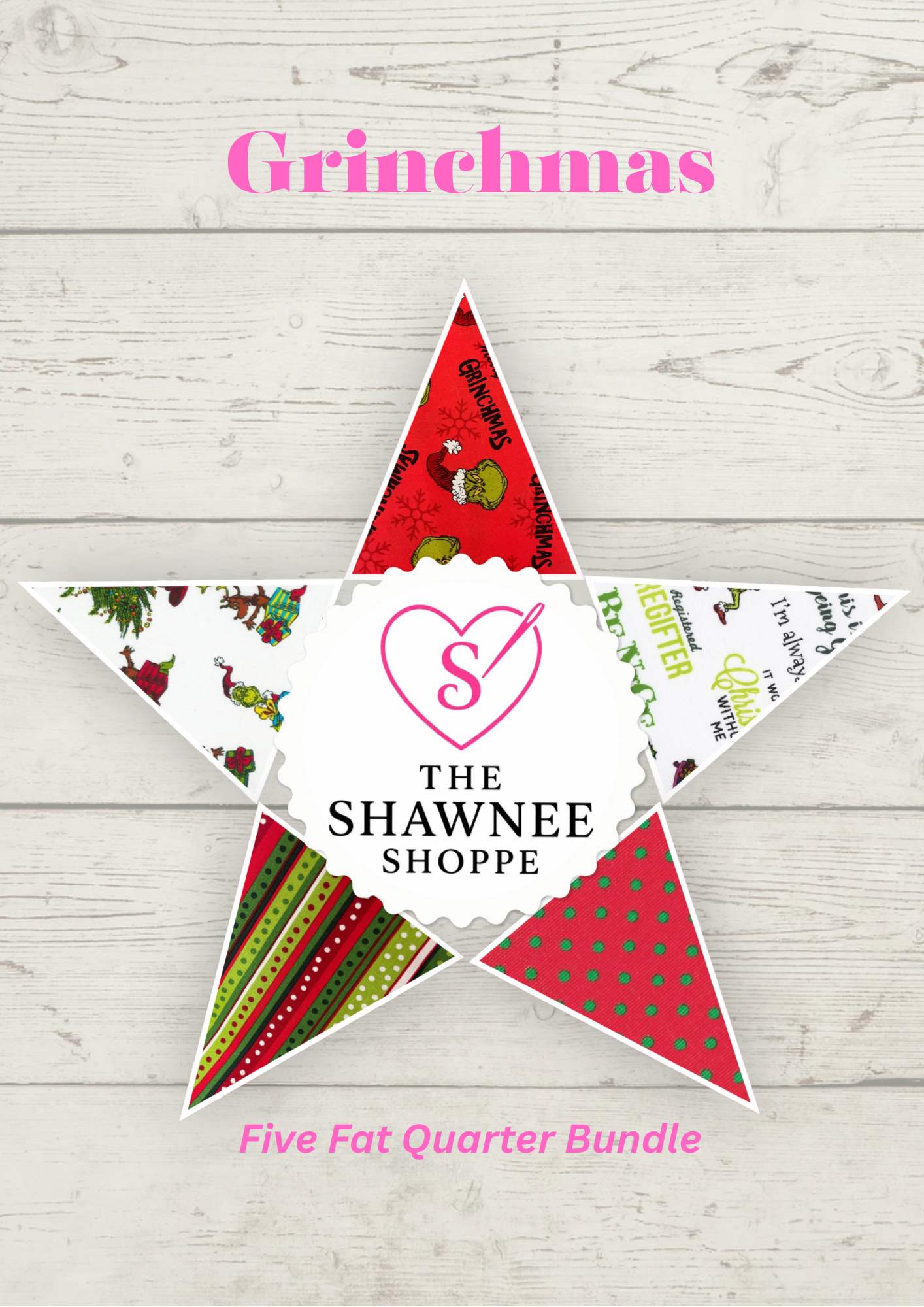 Grinchmas Fat Quarter Bundle