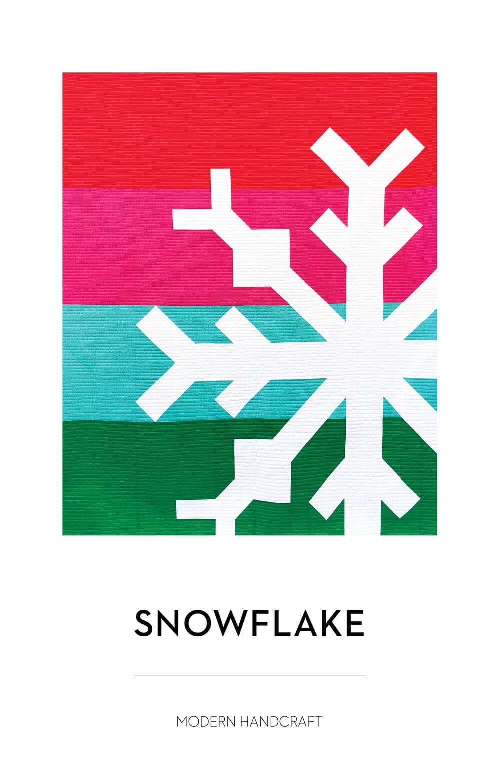 Winter's Day - Snowflake Quilt Kit