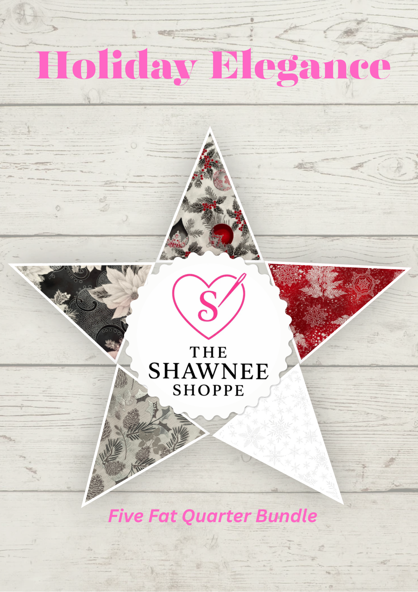 Holiday Elegance Fat Quarter Bundle