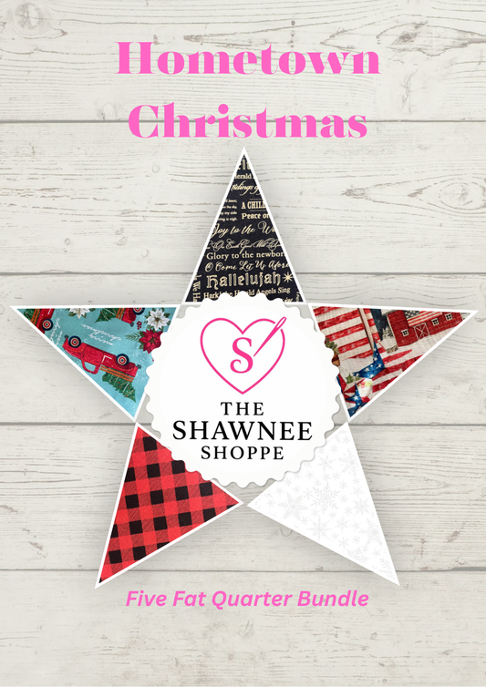 Hometown Christmas Fat Quarter Bundle