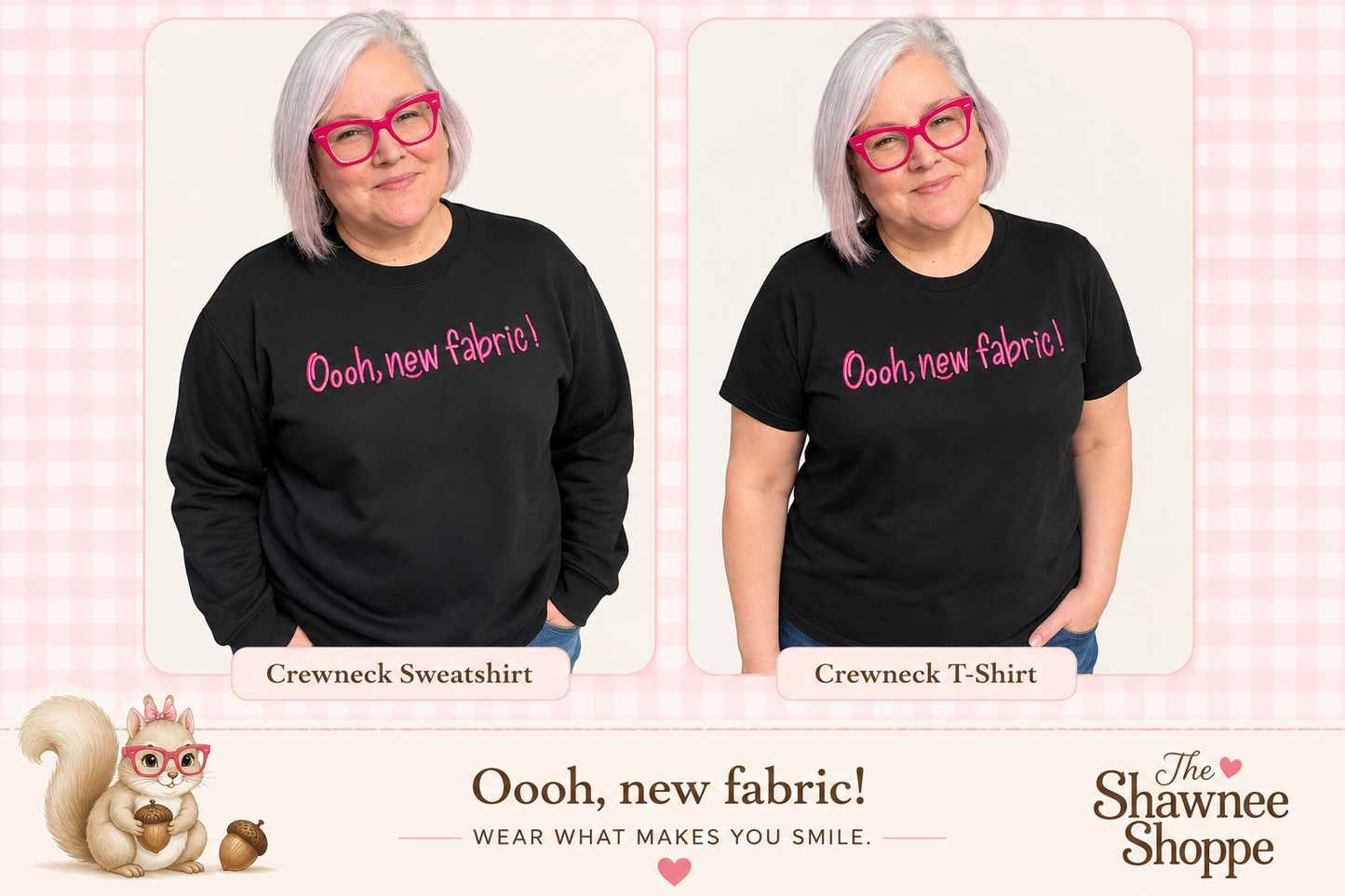 Oooh, new fabric!