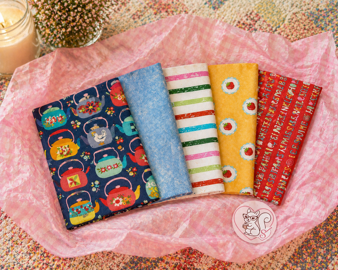 🌰 Mini Acorn Bundle - Monthly Fabric Subscription